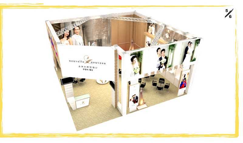 上?；榧喺筥展位設計,韓國洛維拉_展臺展覽搭建.展會設計布置